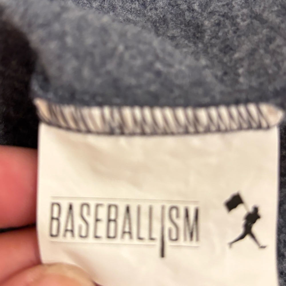 Premium Baseballism baseball-themed graphics hoodie pullover relaxed fit logo - Picture 5 of 6